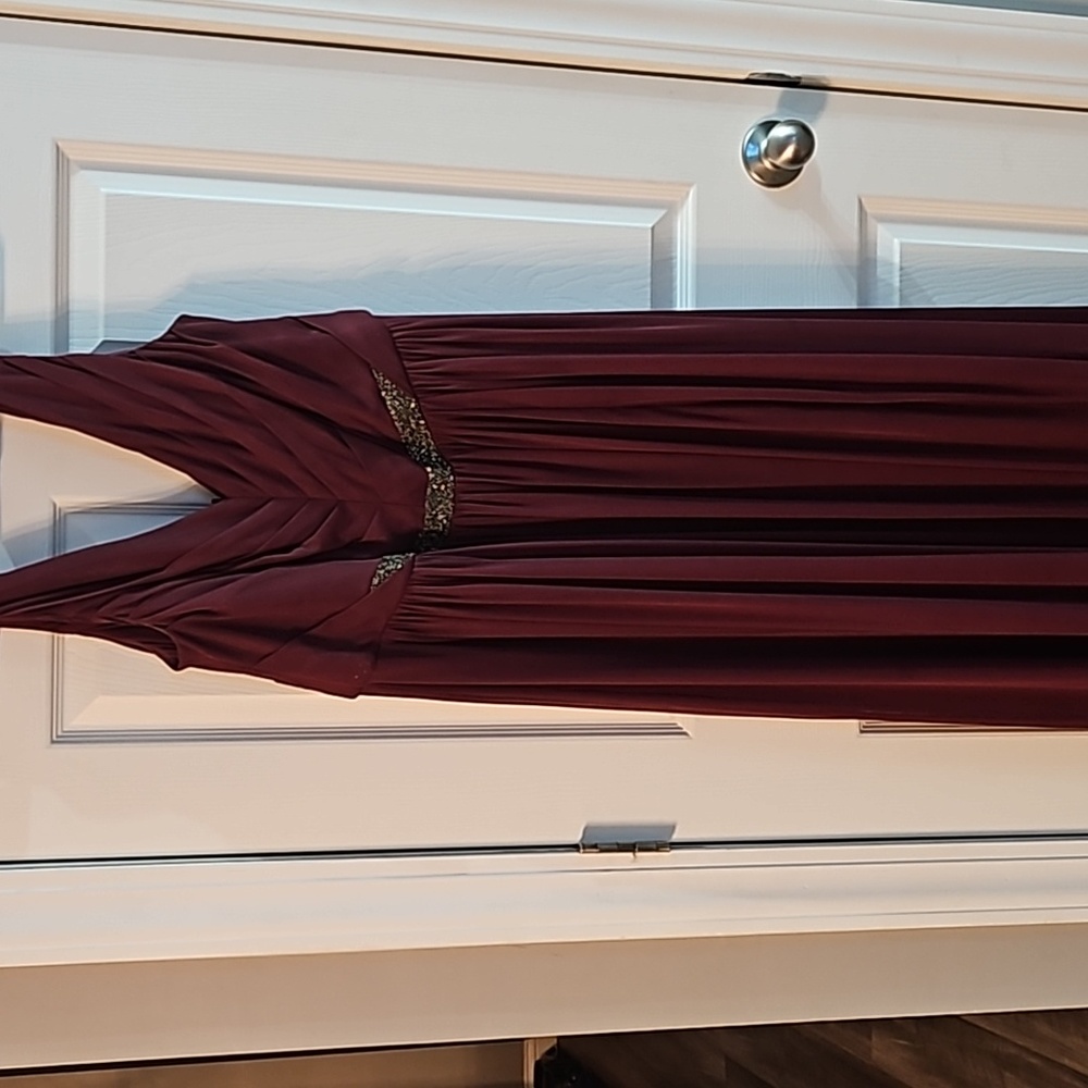 Bridesmaids dress. Wine color